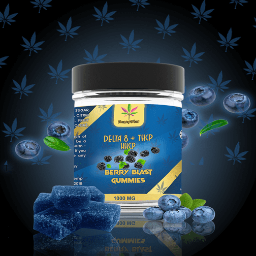 D8+THCP+HHCP GUMMY JAR - 1000 MG
