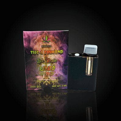 THC-A DIAMOND DISPOSABLE - 3 GRAM