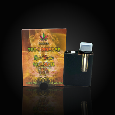 THC-A DIAMOND DISPOSABLE - 3 GRAM